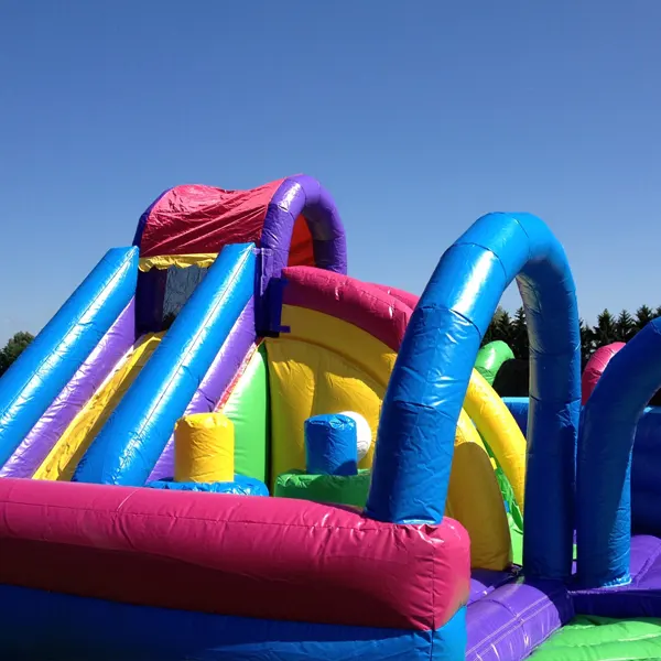 Structure gonflable Parcours Candy :